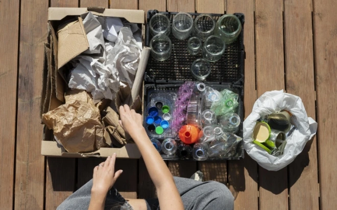 recycle garbage